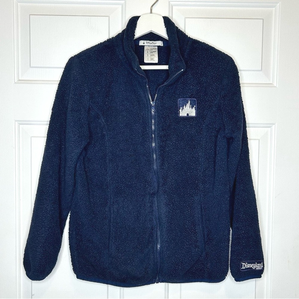 Disney Parks Disneyland Resort Sherpa Fleece Full Zip‎ Jacket